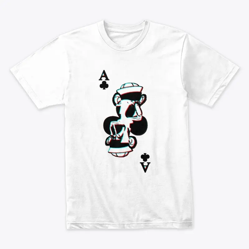 ACE SPADE CARD NFT TSHIRT